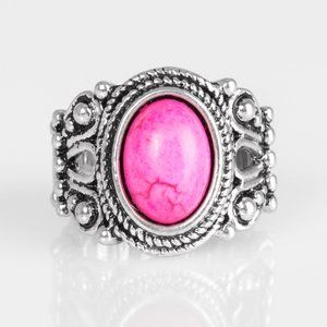 PAPARAZZI | "COYOTE CANYON" PINK RING